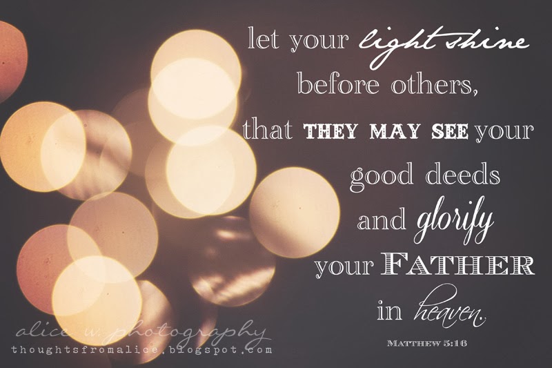  Let Your Light Shine Photograph