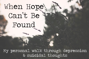 When Hope Can't Be Found