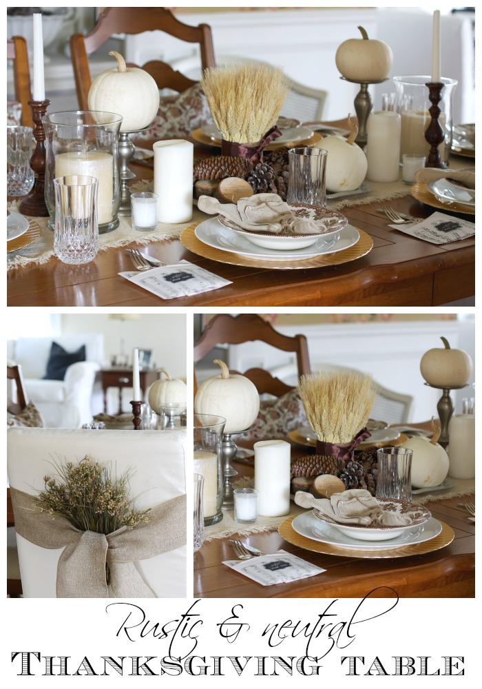 Thanksgiving table | Love of Home