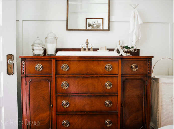 Master bathroom vanity http://mysoulfulhome.com